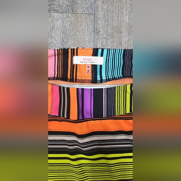 Trina Turk Multicolor Striped Dress - Picture 3 of 5